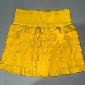 Ruffled skirt